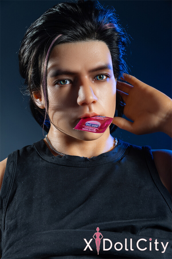 Qita Doll 韩（han）170cm 47.5kg  ヒゲのある男性  フルシリコン製 頭部一体型ラブドール