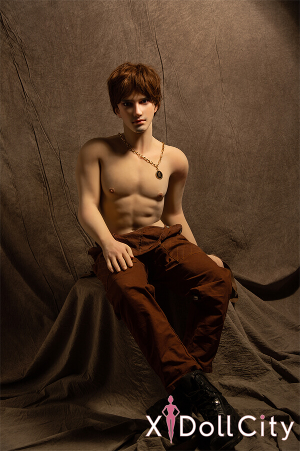 Qita Doll 周(zhou)175cm 56kg ヒゲのある男性 作業服スタイル シリコン頭部+TPEボディラブドール