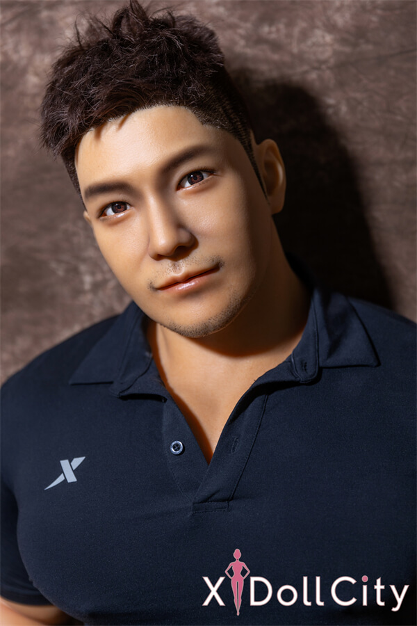 Qita Doll 熊系コーチ風の筋肉質ラブドール170cm 44kg フルシリコン製 頭部一体型ラブドール