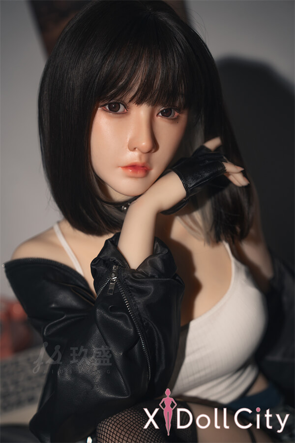 Jiusheng Doll 148cm Bカップ Betty #21 ノーマル肌 シリコンヘッド+TPEボディ バンド女子 華奢 凛々 成人スタイルラブドール