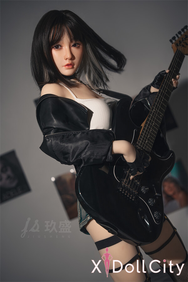 Jiusheng Doll 148cm Bカップ Betty #21 ノーマル肌 シリコンヘッド+TPEボディ バンド女子 華奢 凛々 成人スタイルラブドール
