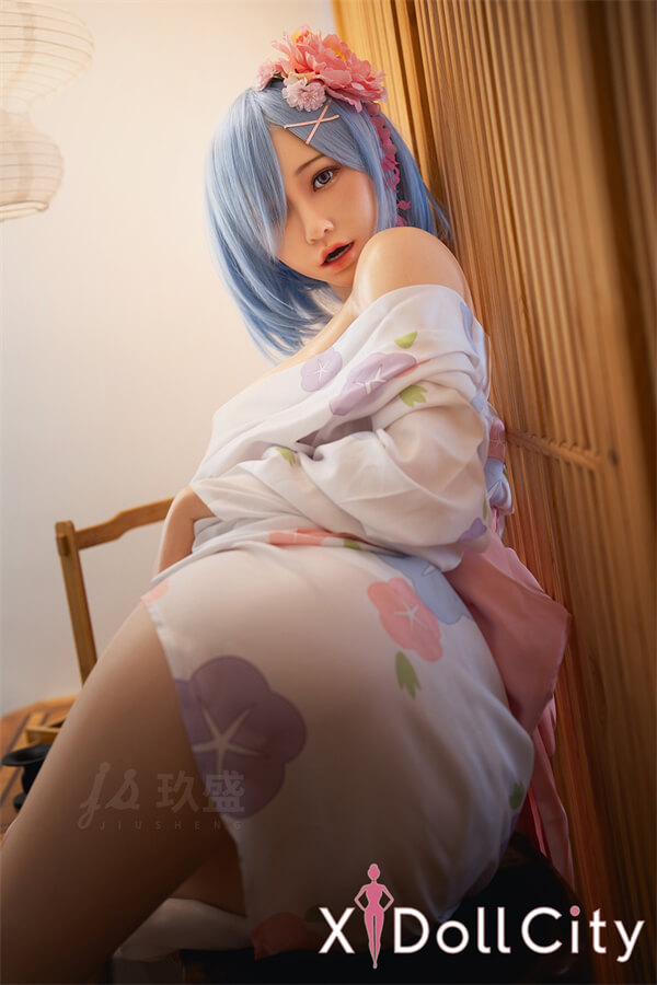 Jiusheng Doll 160cm Eカップ Bettyヘッド レム コスプレ 口開閉機能付き シリコンヘッド+TPEボディ