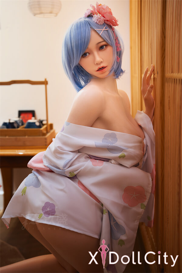 Jiusheng Doll 160cm Eカップ Bettyヘッド レム コスプレ 口開閉機能付き シリコンヘッド+TPEボディ