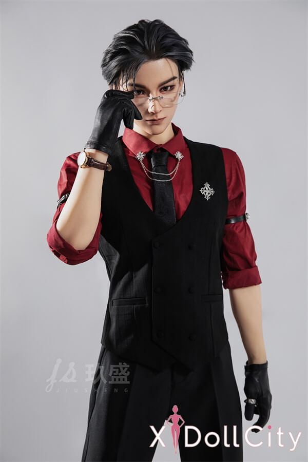 Jiusheng Doll Gavin 180cm ノーマル肌 シリコンヘッド+TPEボディー 男性ラブドール