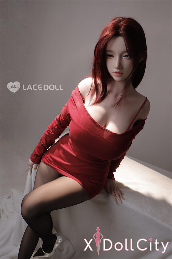 Lacedoll 晚冰 163cm Hカップ フルシリコン ボディ選択可 红发 美人 巨乳 ラブドール