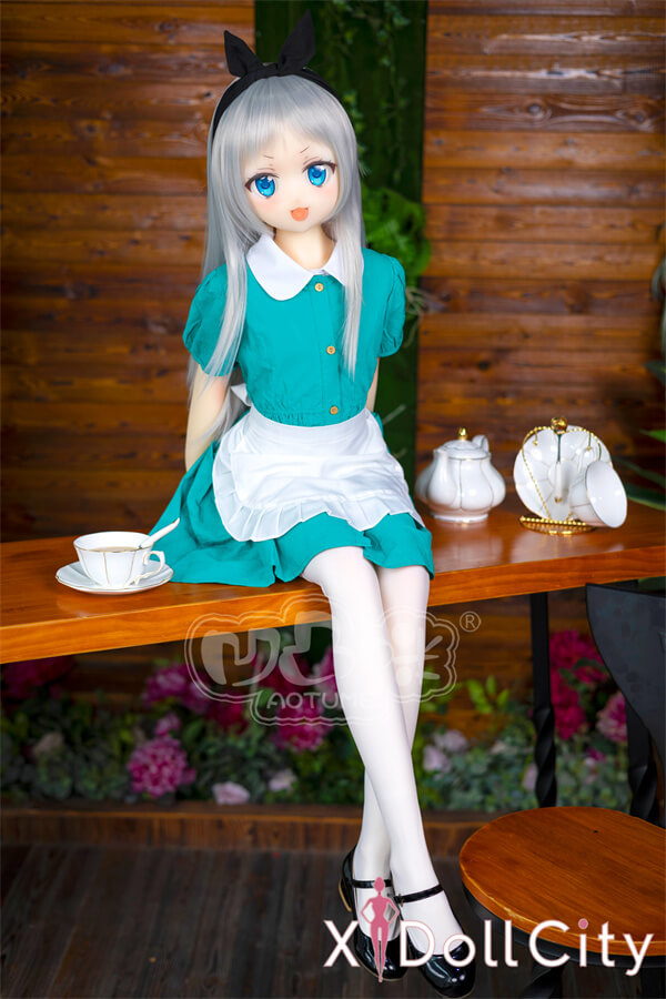 Aotume Doll 142cm 男性ボディ#124-1 神崎ひでり ペニス二つ付属 ヘッド及びボディー材質選択可能 男娘ふたなり 掲載画像はTPE製成人スタイルラブドール