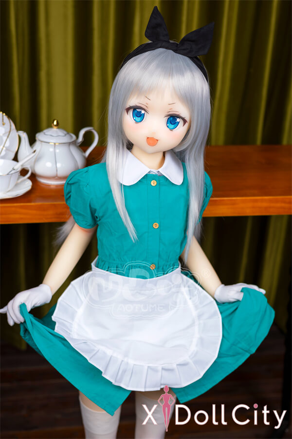 Aotume Doll 142cm 男性ボディ#124-1 神崎ひでり ペニス二つ付属 ヘッド及びボディー材質選択可能 男娘ふたなり 掲載画像はTPE製成人スタイルラブドール