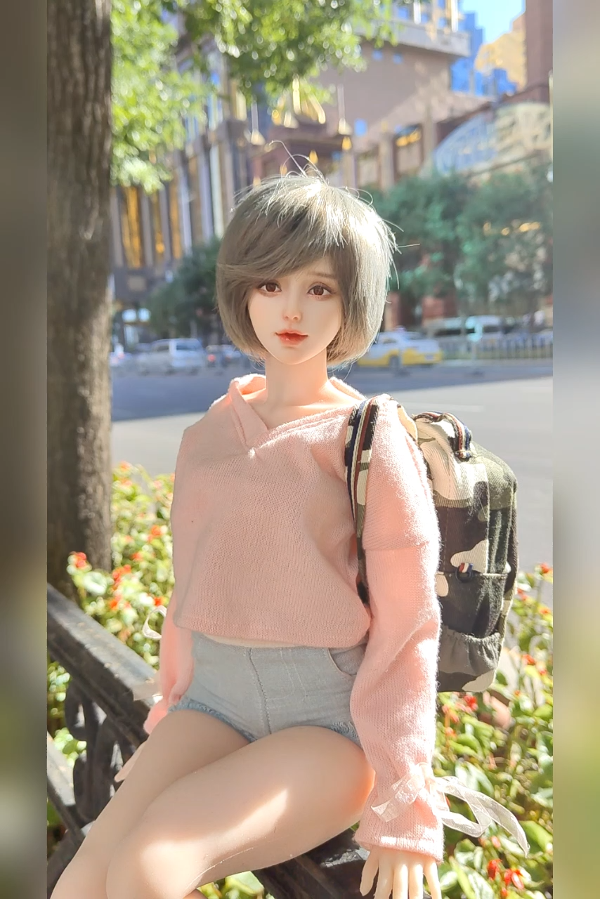 QitaDoll 晓柒 セクシー レジンヘッド+シリコンボディ ラブドール良乳 成人スタイルラブドール