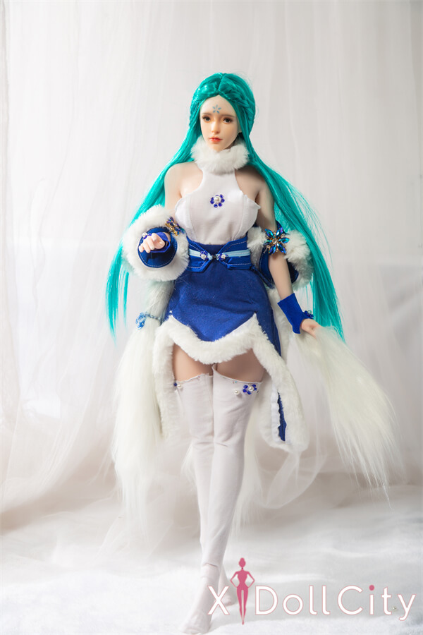 Qita Doll 昭昭 セクシー レジンヘッド+シリコンボディ ラブドール良乳 成人スタイルラブドール