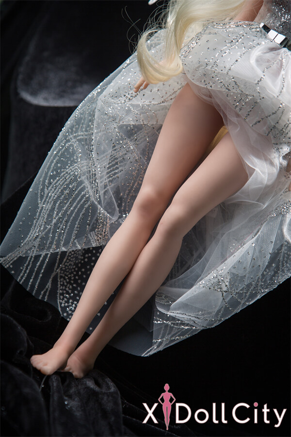 QitaDoll 克莉娜 外人風ミニラブドール セクシー レジンヘッド+シリコンボディ ラブドール良乳 成人スタイルラブドール