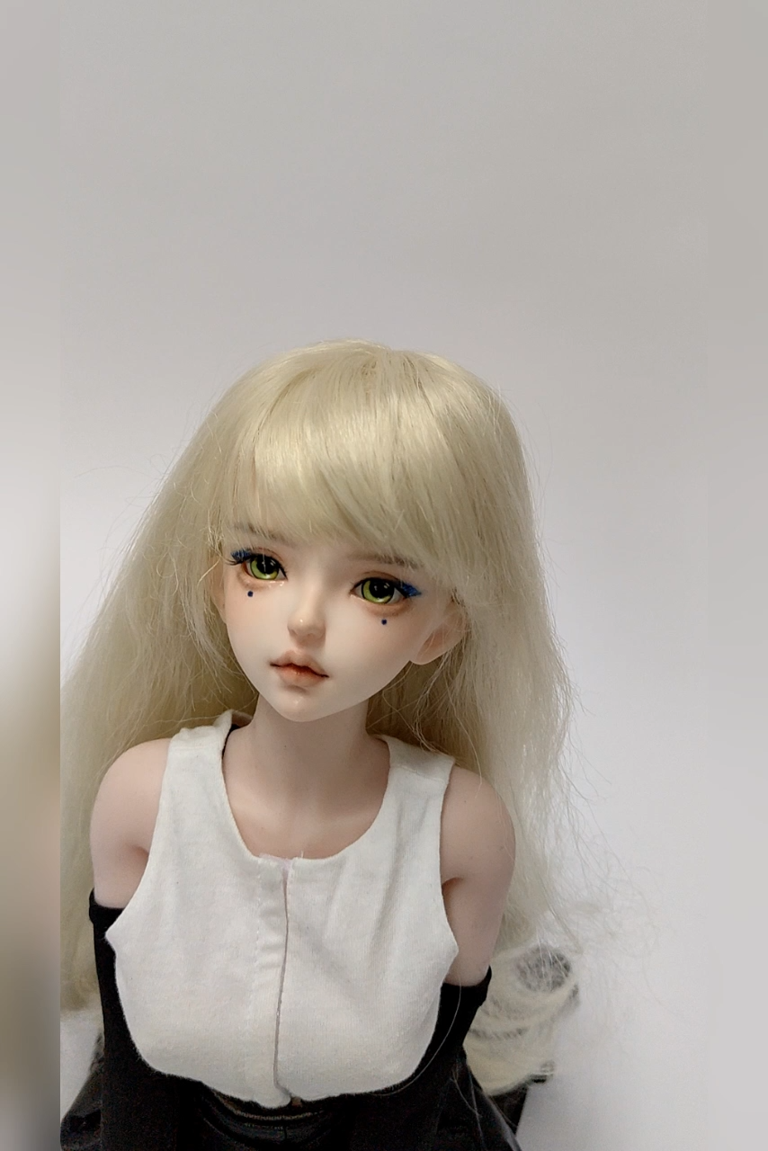 QitaDoll 伊一 金髪美少女モデル レジンヘッド+シリコンボディ ラブドール良乳 成人スタイルラブドール