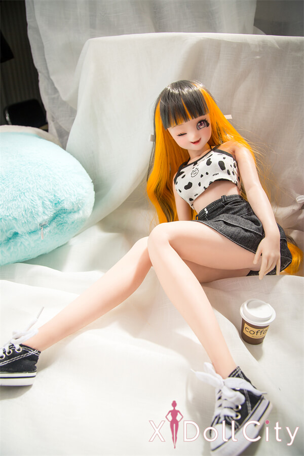 QitaDoll 嗯嗯 可愛い レジンヘッド+シリコンボディ ラブドール良乳 成人スタイルラブドール