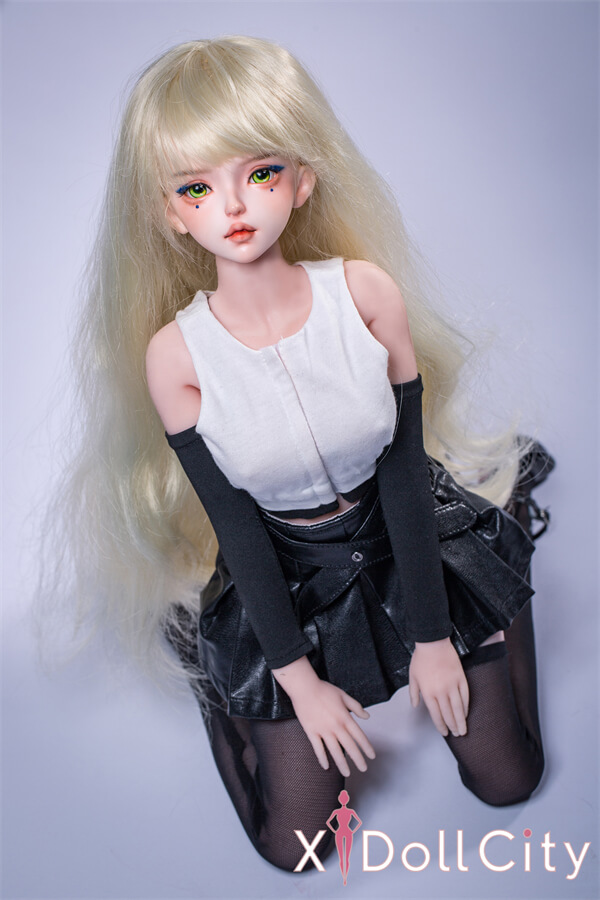 QitaDoll 伊一 金髪美少女モデル レジンヘッド+シリコンボディ ラブドール良乳 成人スタイルラブドール