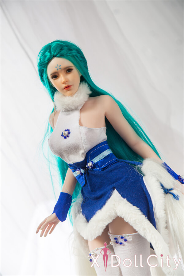 Qita Doll 昭昭 セクシー レジンヘッド+シリコンボディ ラブドール良乳 成人スタイルラブドール