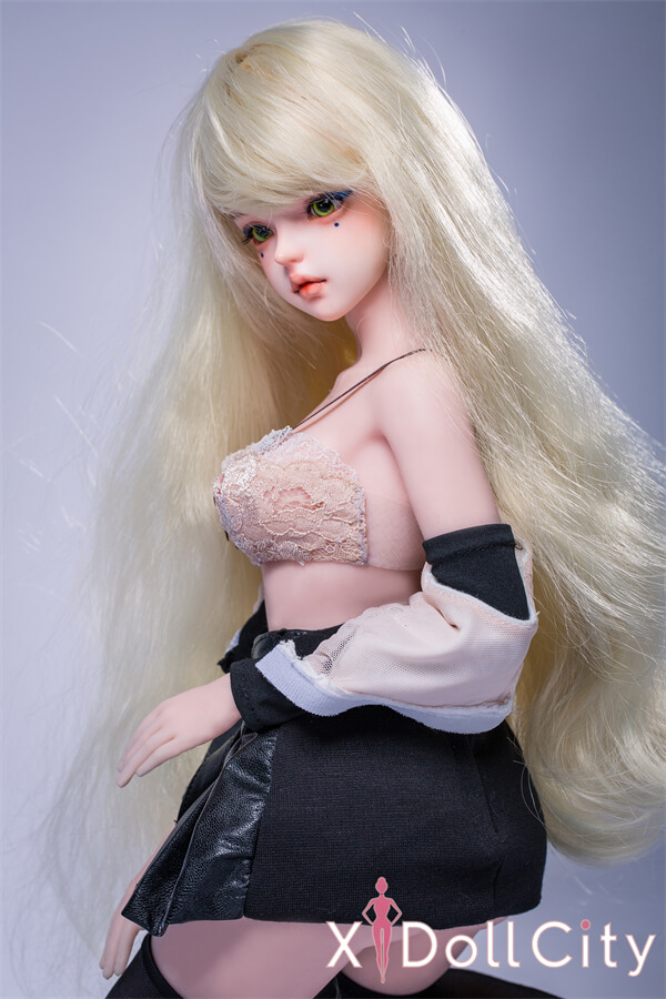 QitaDoll 伊一 金髪美少女モデル レジンヘッド+シリコンボディ ラブドール良乳 成人スタイルラブドール