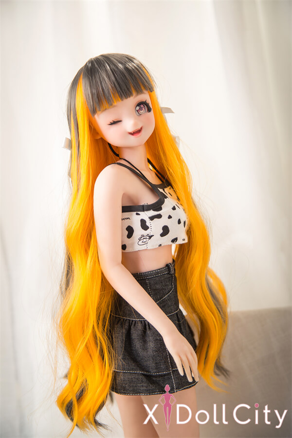 QitaDoll 嗯嗯 可愛い レジンヘッド+シリコンボディ ラブドール良乳 成人スタイルラブドール