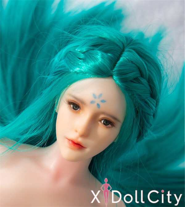 Qita Doll 昭昭 セクシー レジンヘッド+シリコンボディ ラブドール良乳 成人スタイルラブドール