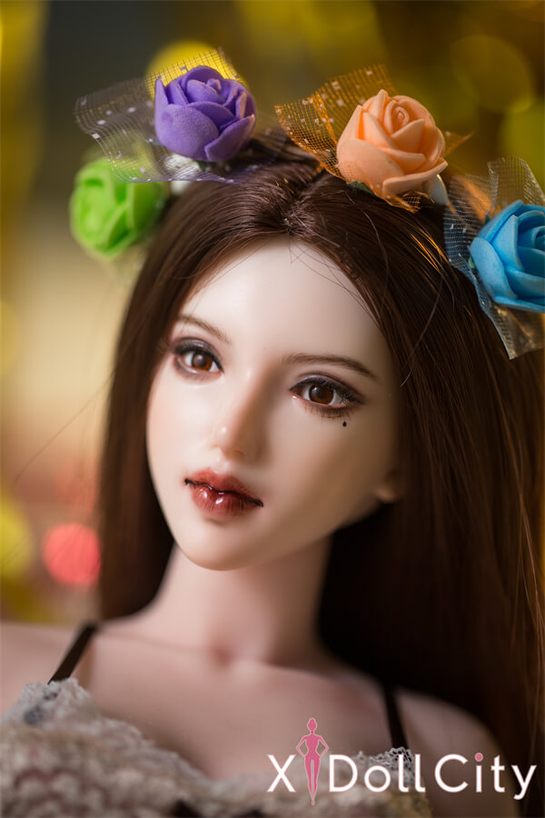 QitaDoll 星洛 セクシー レジンヘッド+シリコンボディ ラブドール良乳 成人スタイルラブドール