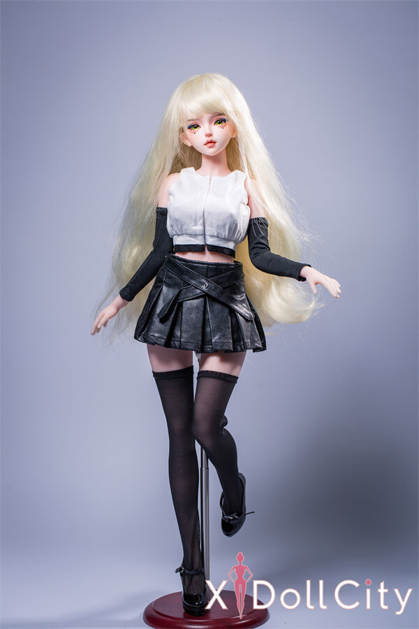 QitaDoll 伊一 金髪美少女モデル レジンヘッド+シリコンボディ ラブドール良乳 成人スタイルラブドール