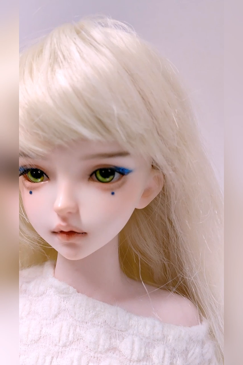 QitaDoll 伊一 金髪美少女モデル レジンヘッド+シリコンボディ ラブドール良乳 成人スタイルラブドール