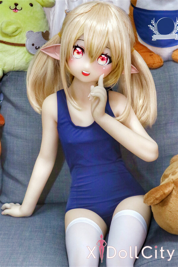 Aotume Doll 135cm AAカップ(細身タイプ) #26 原神クレー TPE製ラブドール