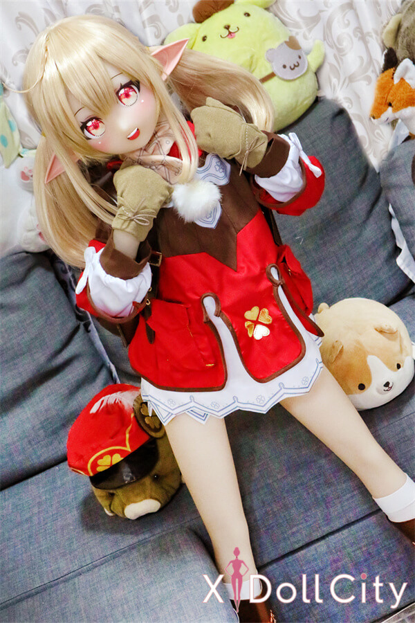 Aotume Doll 135cm AAカップ(細身タイプ) #26 原神クレー TPE製ラブドール