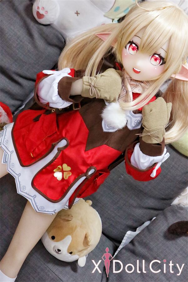 Aotume Doll 135cm AAカップ(細身タイプ) #26 原神クレー TPE製ラブドール