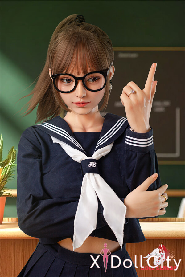 Doll Senior 163cm Eカップ 梦舒(Mengshu)女子高生 硬めシリコンヘッド TPE材質ボディー 材質選択可能 掲載画像はフルシリコン製ラブドール
