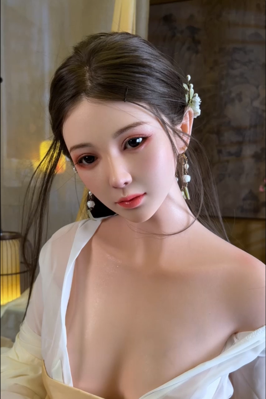 Doll Senior 168cm Eカップ 白亦(Baiyi) 巨乳 硬めシリコンヘッド TPE材質ボディー 材質選択可能 掲載画像は 植毛タイプ フルシリコン製ラブドール