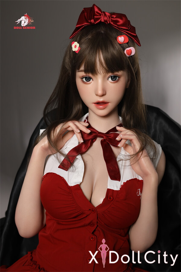 Doll Senior 163cm Eカップ 萌音(Mengyin) ヘッド 甘くて可愛いダッチワイフ 愛嬌フェイス フルシリコンドール ボディー及びヘッド材質など選択可能 新品