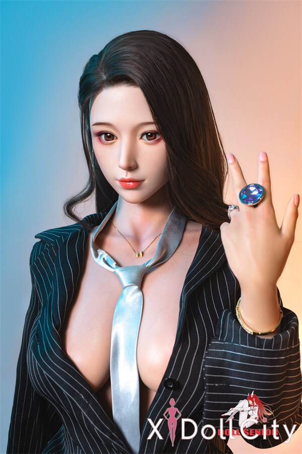 Doll Senior 168cm Eカップ 青羽(Qingyu) 硬めシリコンヘッド 巨乳 TPE材質ボディー 材質選択可能 掲載画像は 植毛タイプ フルシリコンラブドール