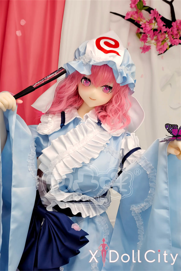 Aotume Doll #101 155cm Hカップ『東方Project』西行寺幽々子風 フルTPE アニメ ラブドール