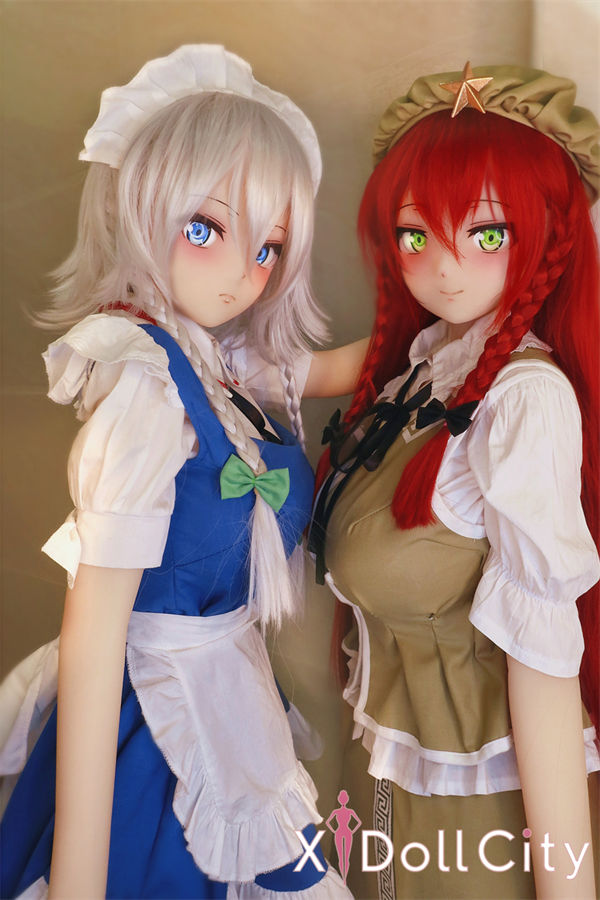 Aotume Doll 155cm Fカップ #49 十六夜 咲夜どかと155cm Hカップ #50 紅美鈴ら『東方Project』TPE製ラブドール