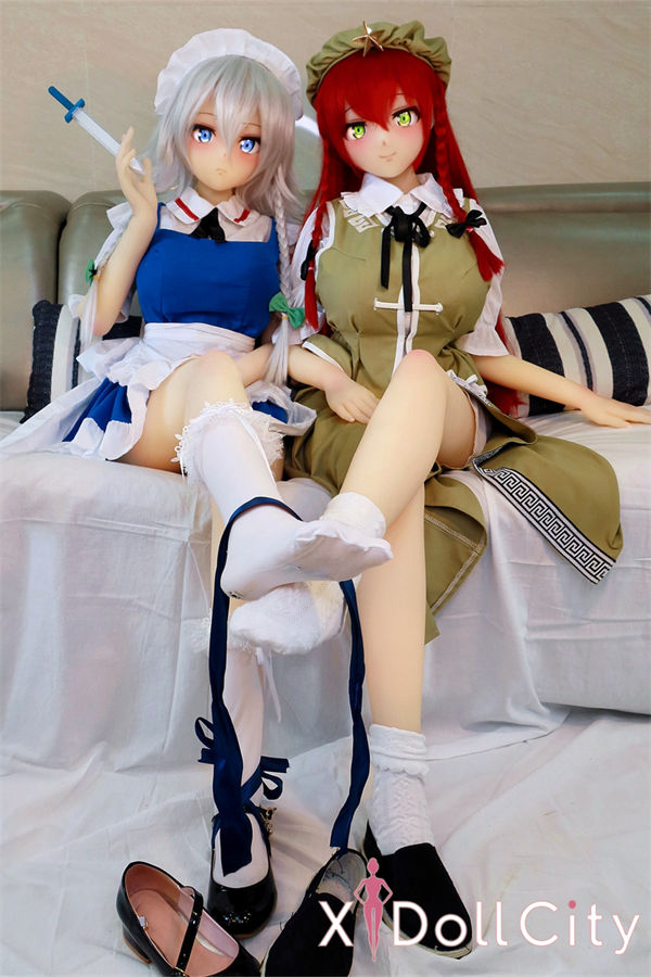Aotume Doll 155cm Fカップ #49 十六夜 咲夜どかと155cm Hカップ #50 紅美鈴ら『東方Project』TPE製ラブドール
