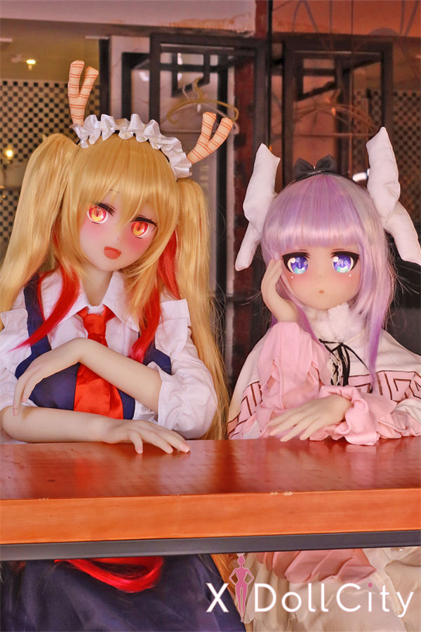 Aotume Doll 155cm Fカップ #51 トールどかと135cm AAカップ #52 カンナカムイら『小林さんちのメイドラゴン』TPE製ラブドール