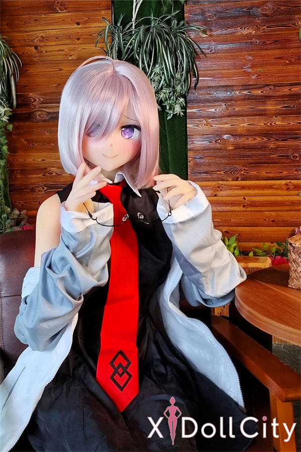 Aotume Doll 155cm Cカップ #76ヘッド『Fate/Grand Order』マシュ・キリエライト 掲載画像はシリコン頭部+TPE材質ボディラブドール