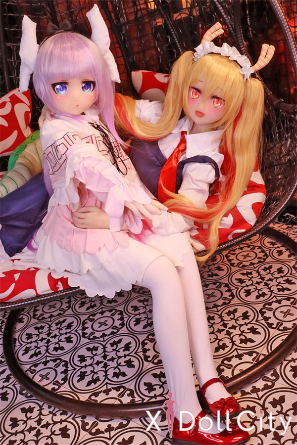 Aotume Doll 155cm Fカップ #51 トールどかと135cm AAカップ #52 カンナカムイら『小林さんちのメイドラゴン』TPE製ラブドール