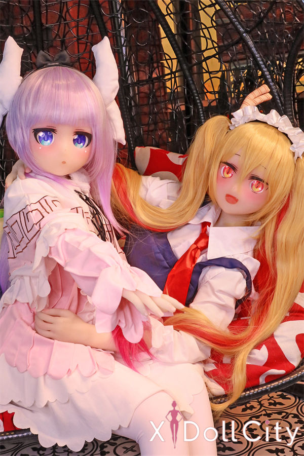 Aotume Doll 155cm Fカップ #51 トールどかと135cm AAカップ #52 カンナカムイら『小林さんちのメイドラゴン』TPE製ラブドール