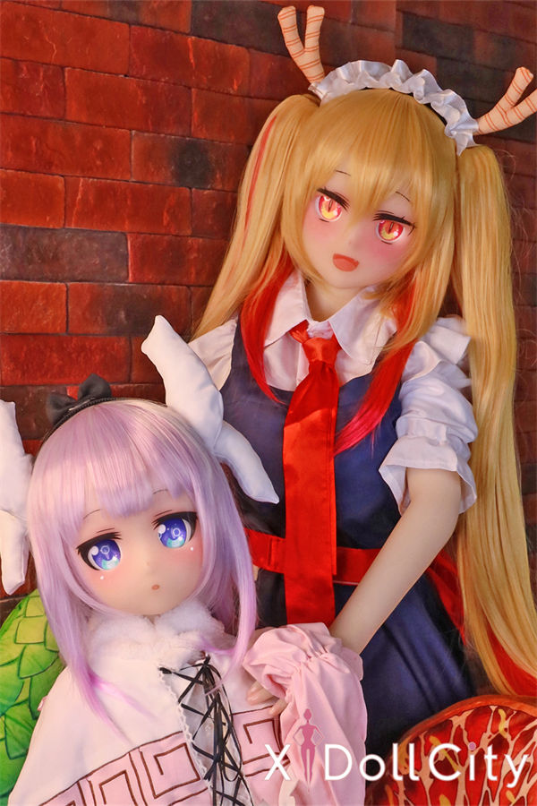 Aotume Doll 155cm Fカップ #51 トールどかと135cm AAカップ #52 カンナカムイら『小林さんちのメイドラゴン』TPE製ラブドール