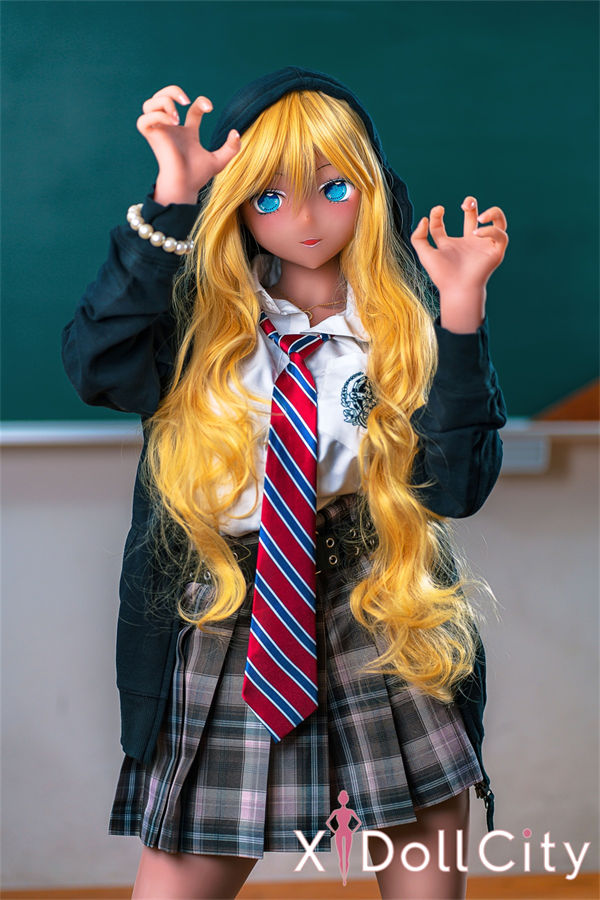Aotume Doll 155cm Cカップ パールちゃん ギャル風女子高生 フルTPE アニメ ラブドール