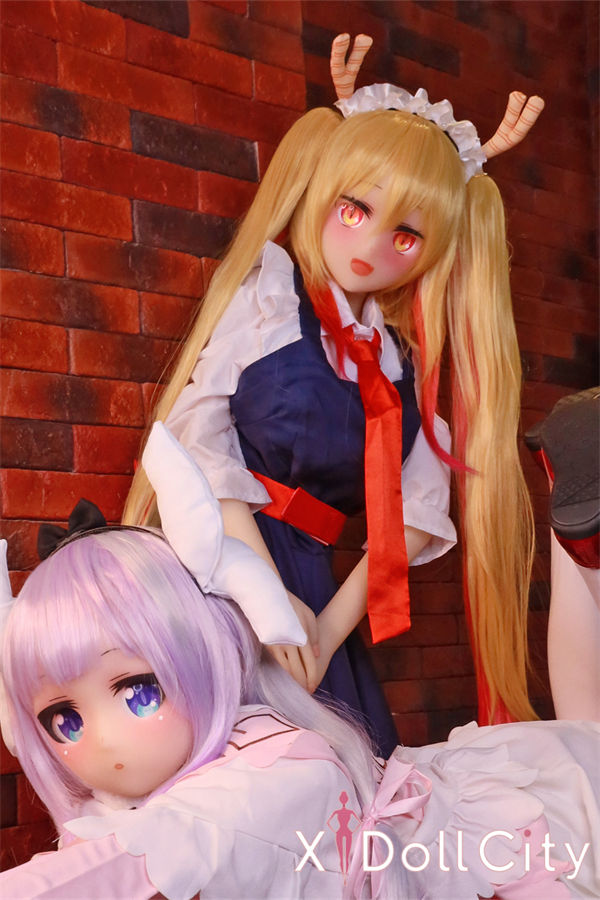 Aotume Doll 155cm Fカップ #51 トールどかと135cm AAカップ #52 カンナカムイら『小林さんちのメイドラゴン』TPE製ラブドール