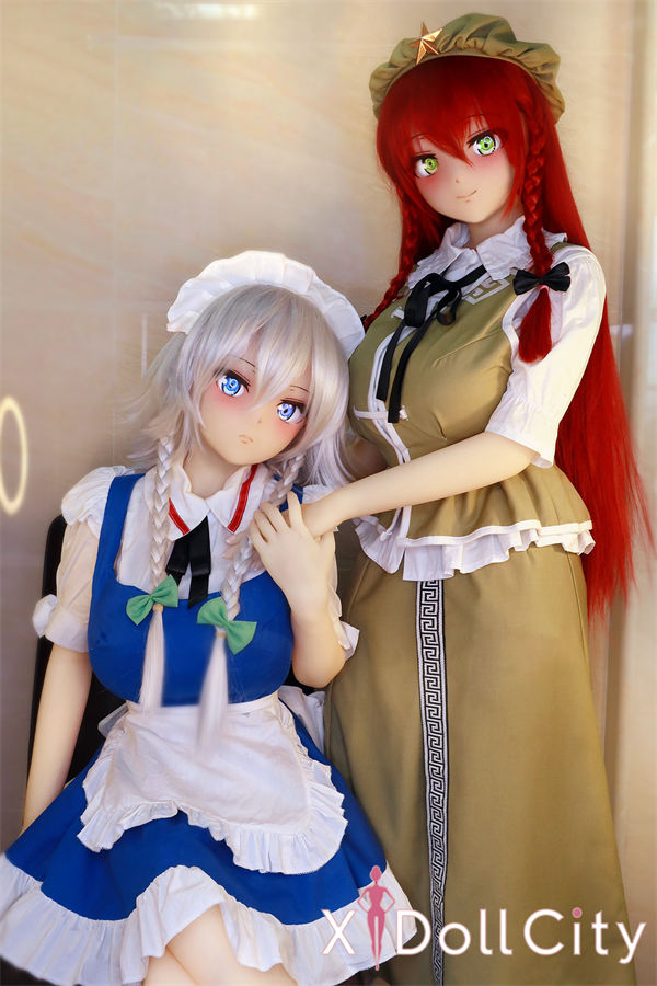 Aotume Doll 155cm Fカップ #49 十六夜 咲夜どかと155cm Hカップ #50 紅美鈴ら『東方Project』TPE製ラブドール