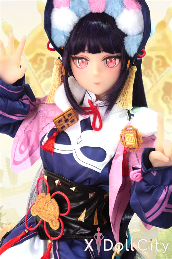 Aotume Doll 145cm Bカップ #66ヘッド『原神(げんしん)』雲菫 掲載画像はシリコン頭部+TPE材質ボディ成人スタイルラブドール