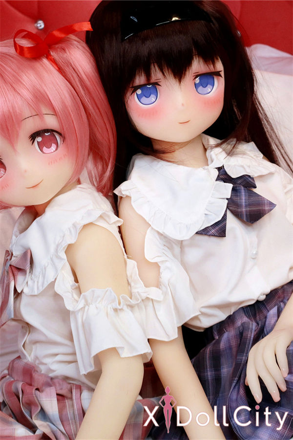 Aotume Doll AAカップ #54 鹿目まどかと AAカップ #55 暁美ほむら 『魔法少女まどか☆マギカ』 TPE製 成人スタイルラブドール