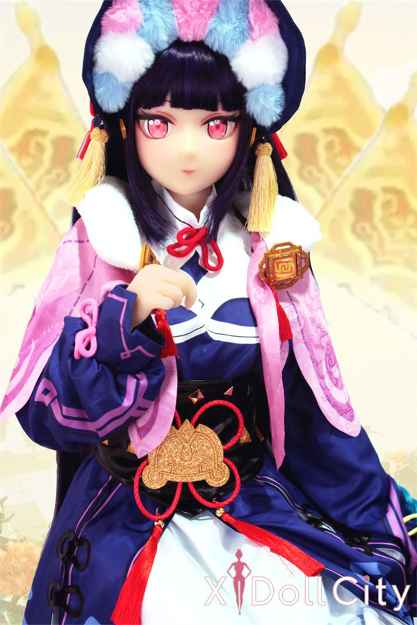 Aotume Doll 145cm Bカップ #66ヘッド『原神(げんしん)』雲菫 掲載画像はシリコン頭部+TPE材質ボディ成人スタイルラブドール