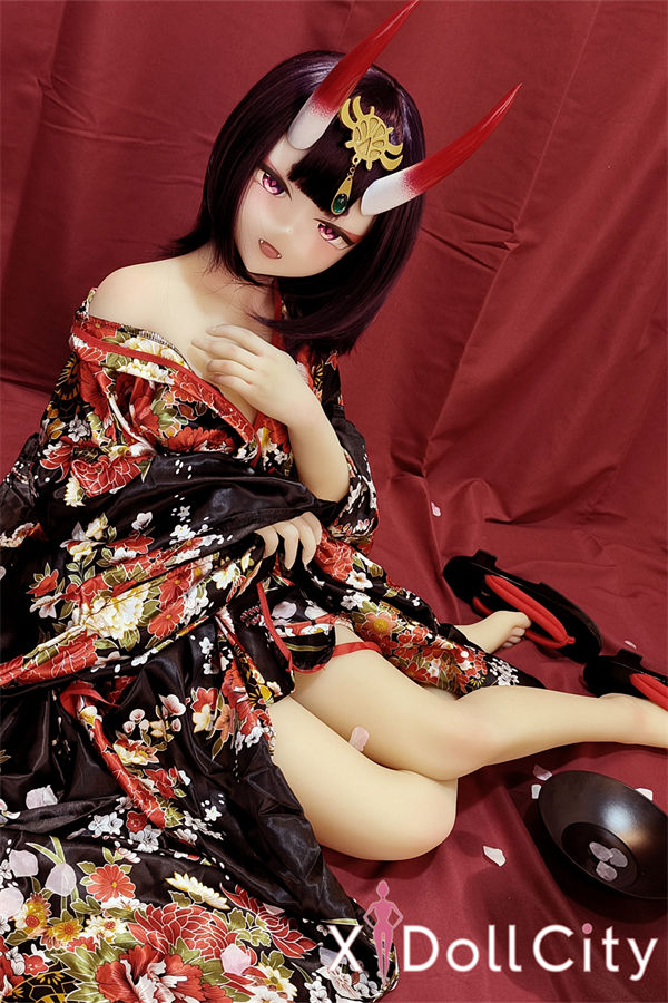 Aotume Doll 145cm Bカップ #85ヘッド『Fate/Grand Order』酒呑童子 掲載画像はシリコン頭部+TPE材質ボディ成人スタイルラブドール