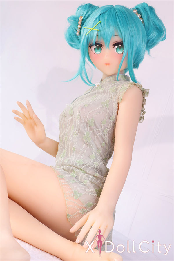 Aotume Doll #68 145cm Bカップ 水色系 フルTPE アニメ 成人スタイルラブドール