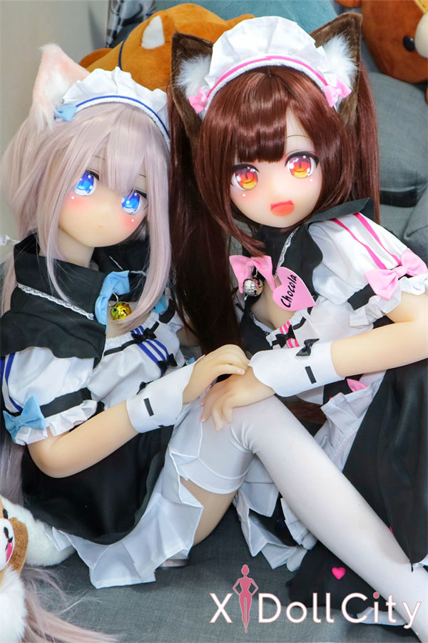 Aotume Doll AAカップ #58 Chocola と AAカップ #59 Vanilla ネコぱら(NEKOPARA) TPE製 成人スタイルラブドール