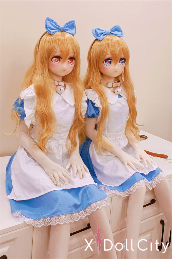 Aotume Doll AAカップ #27 ルナと AAカップ #28 ソル TPE製 成人スタイルラブドール