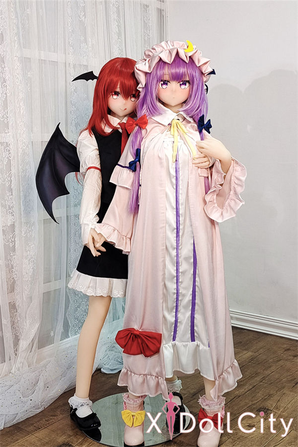Aotume Doll 145cm Dカップ #71 パチュリーどかと145cm Bカップ #72 小悪魔ら『東方Project』掲載画像はシリコン頭部+TPE材質ボディ成人スタイルラブドール